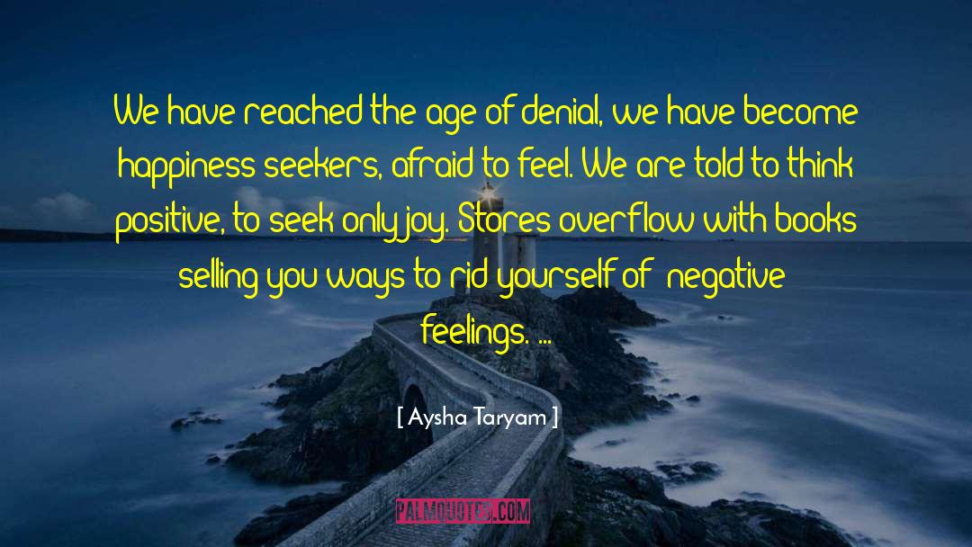 Negative Thinking quotes by Aysha Taryam