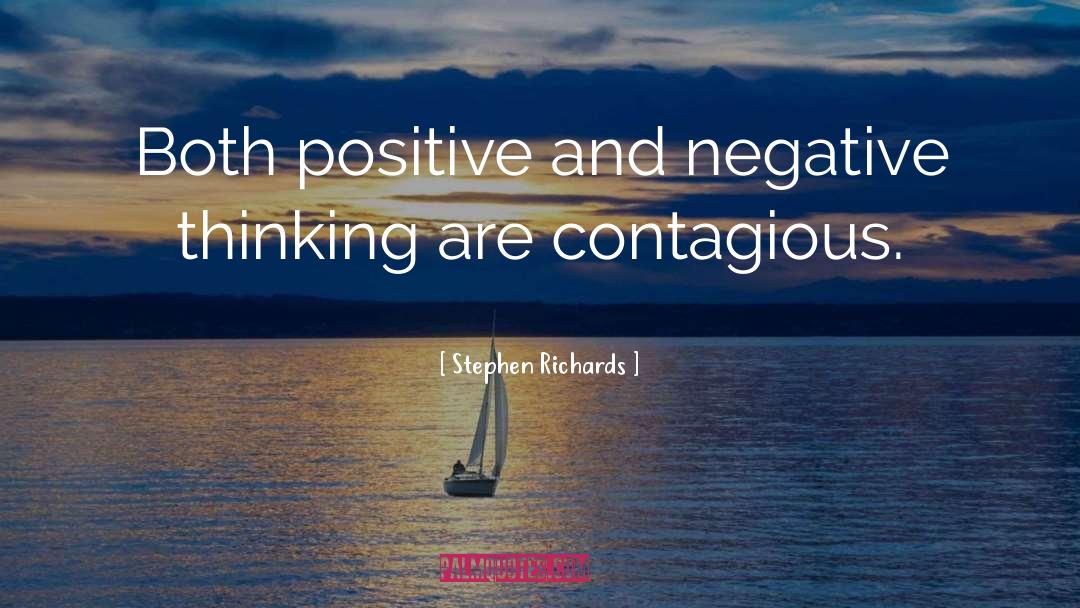 Negative Thinking quotes by Stephen Richards