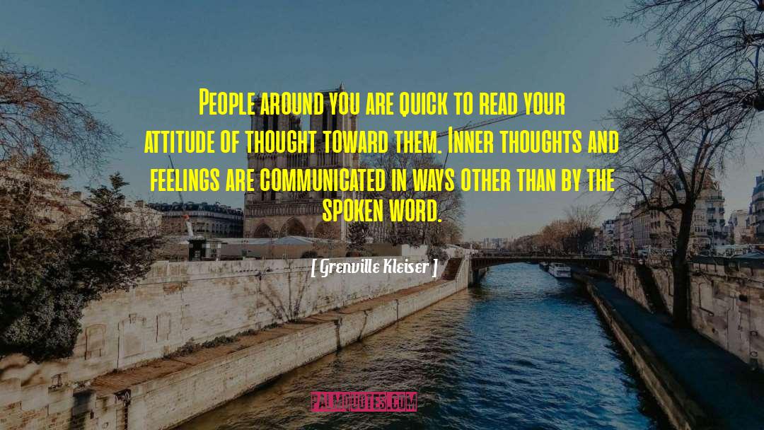 Negative Thought And Attitude quotes by Grenville Kleiser