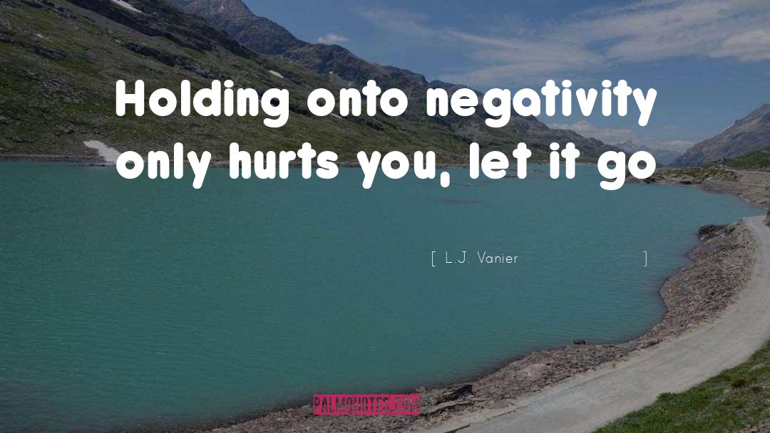 Negative Thoughts quotes by L.J. Vanier