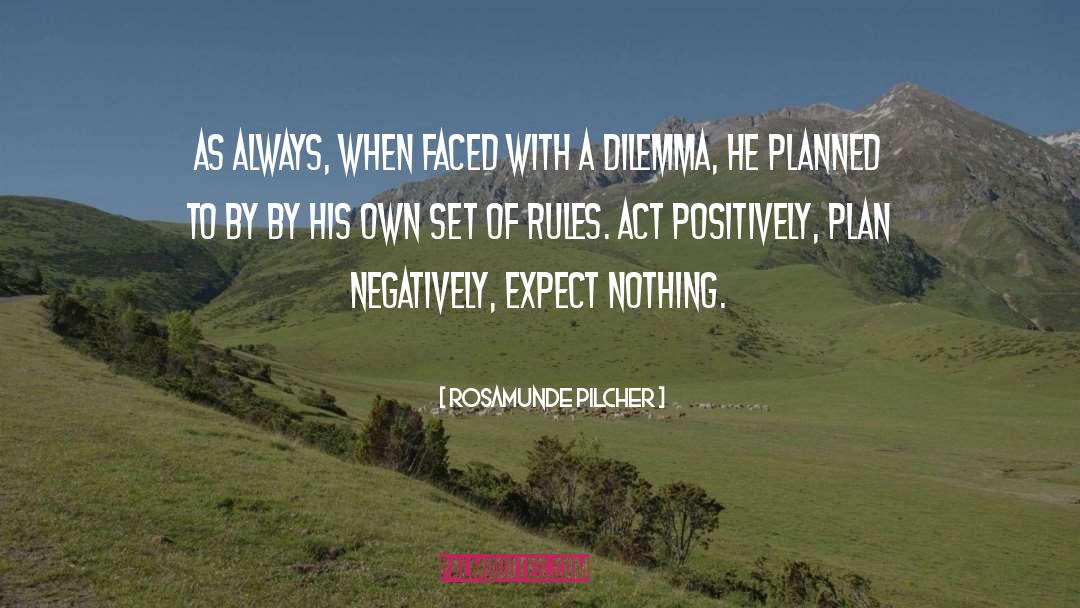 Negatively quotes by Rosamunde Pilcher