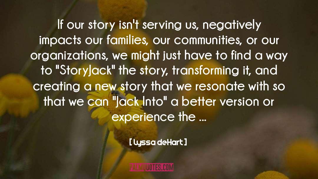 Negatively quotes by Lyssa DeHart