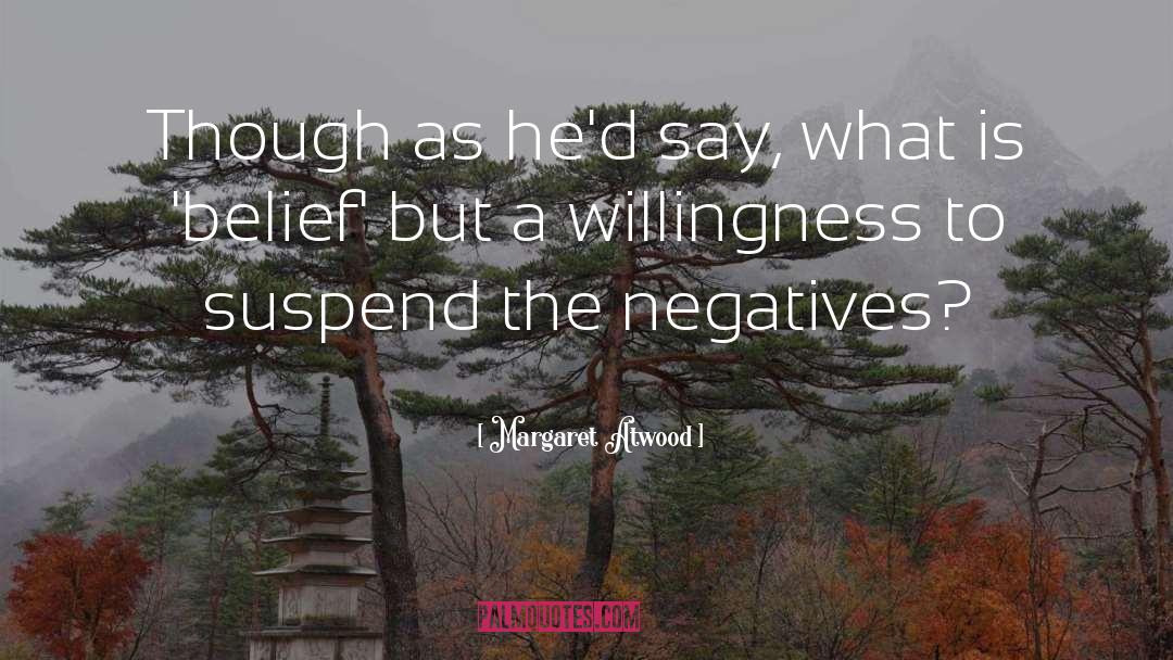 Negatives quotes by Margaret Atwood