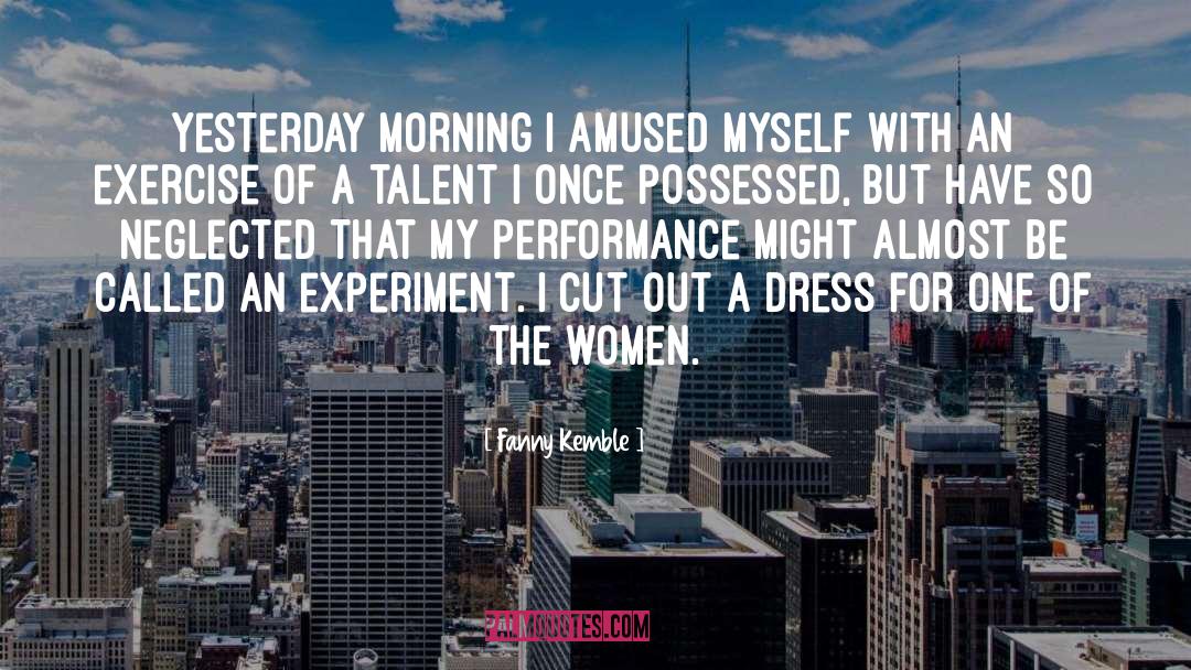 Neglected But Undefeated quotes by Fanny Kemble