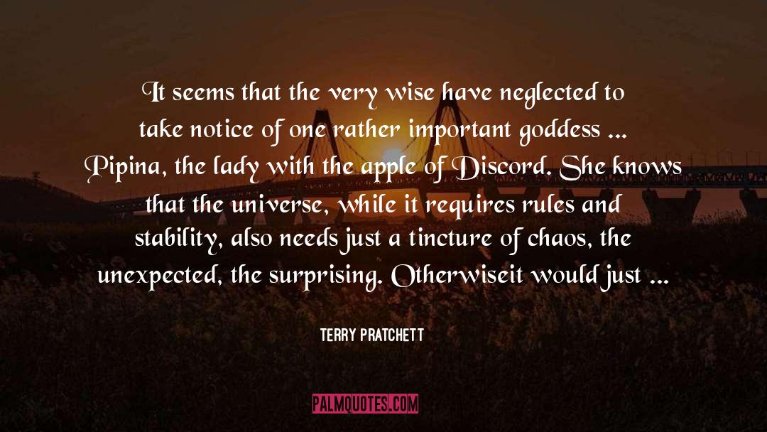 Neglected But Undefeated quotes by Terry Pratchett