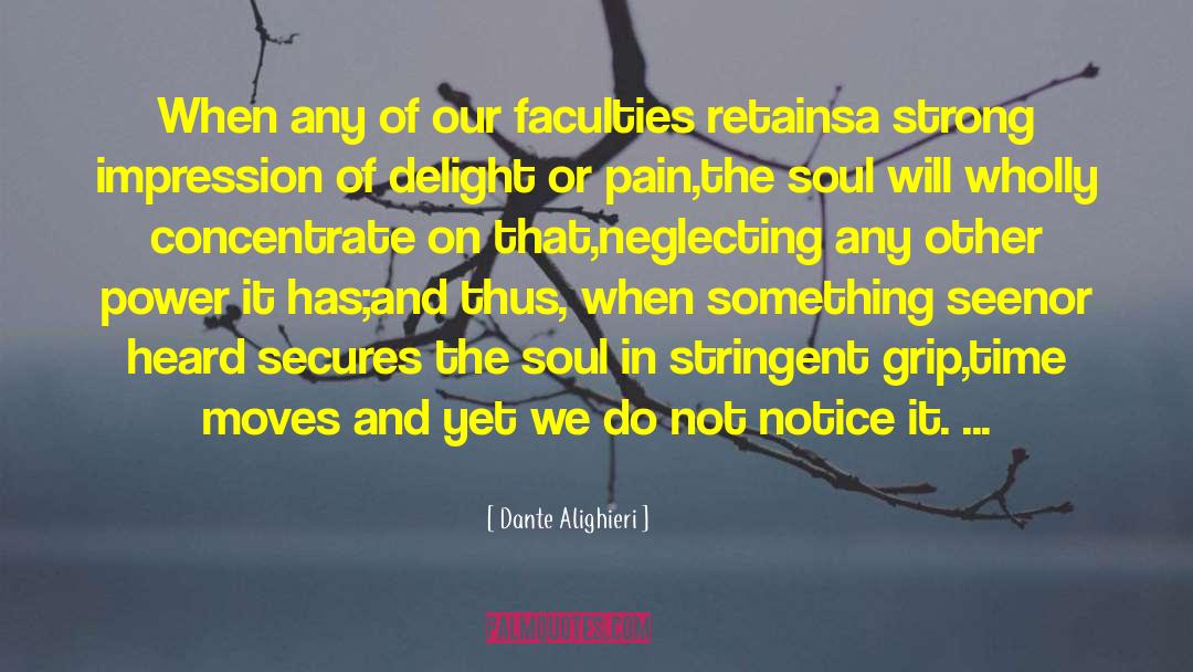 Neglecting quotes by Dante Alighieri