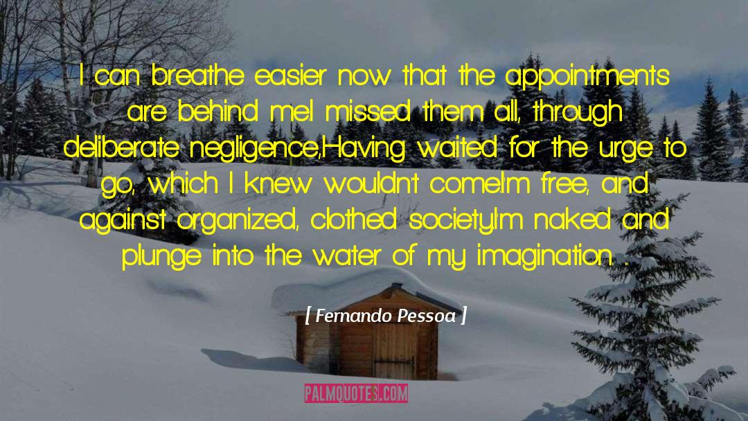 Negligence quotes by Fernando Pessoa
