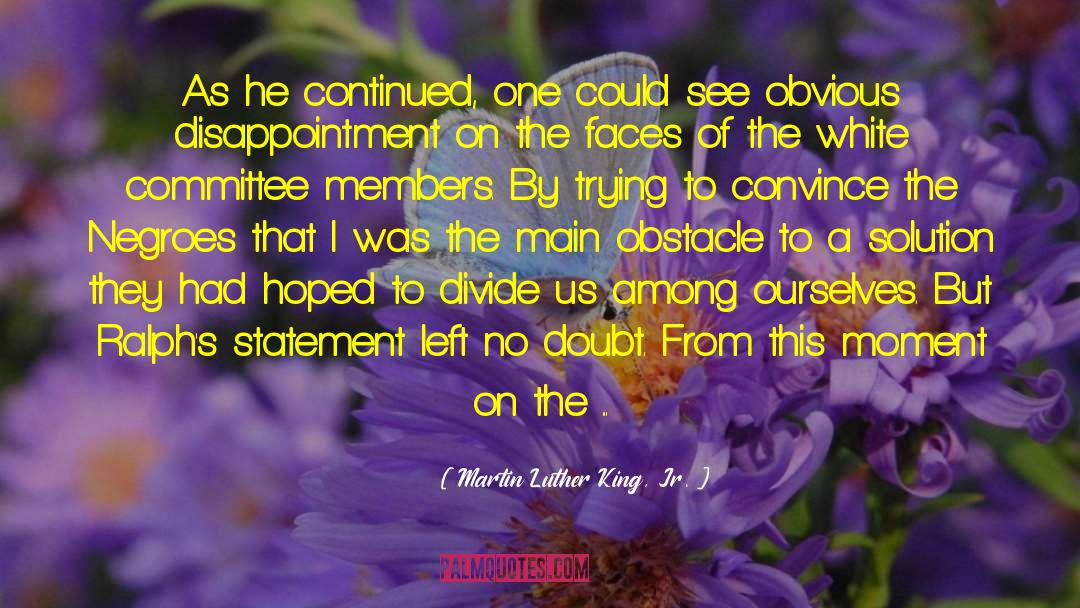 Negotiate Compromiseiation quotes by Martin Luther King, Jr.