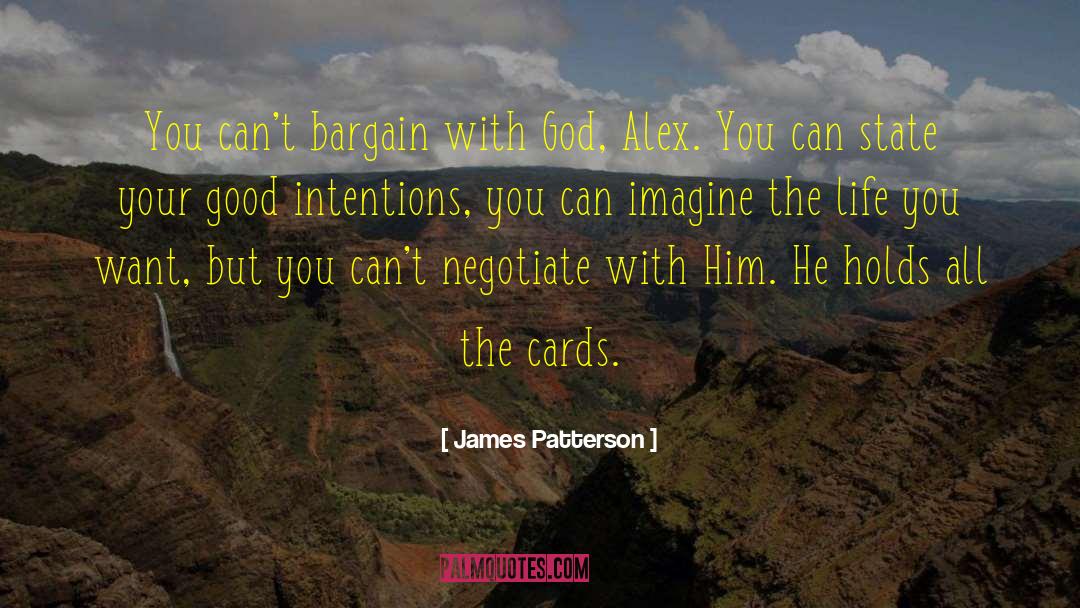 Negotiate Compromiseiation quotes by James Patterson