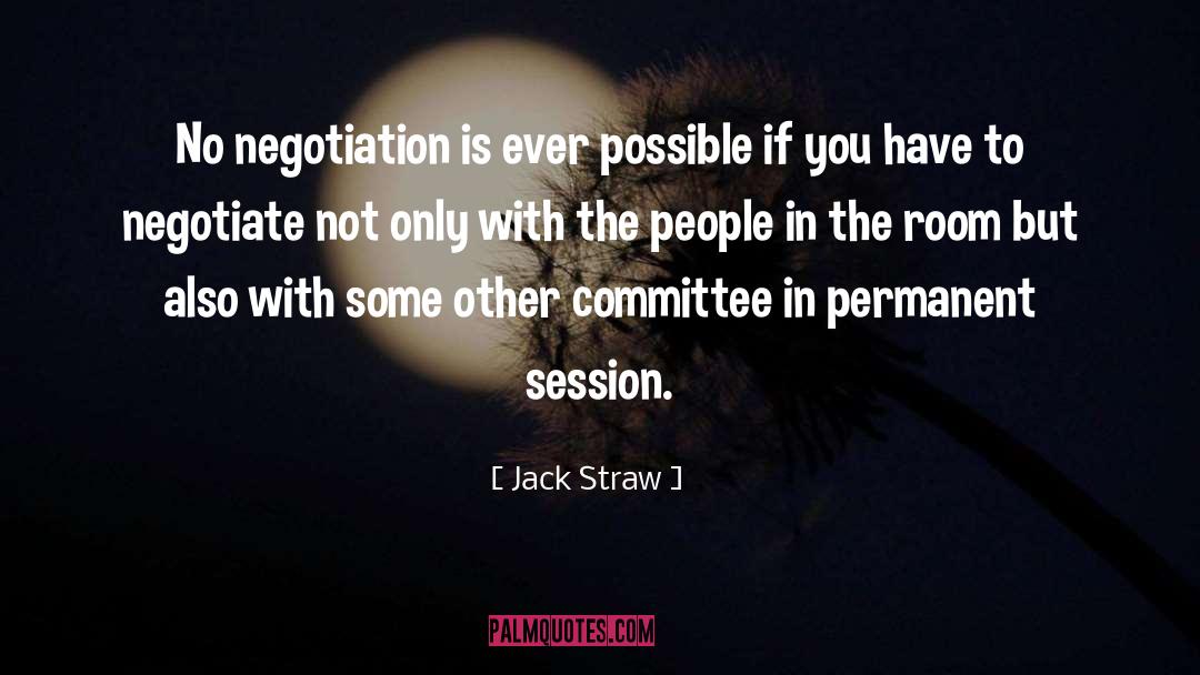 Negotiate Compromiseiation quotes by Jack Straw