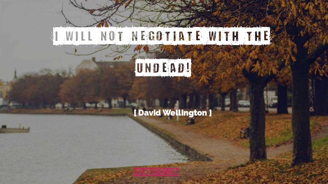 Negotiate quotes by David Wellington