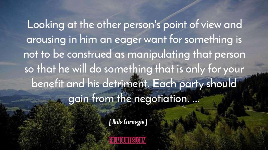 Negotiation quotes by Dale Carnegie