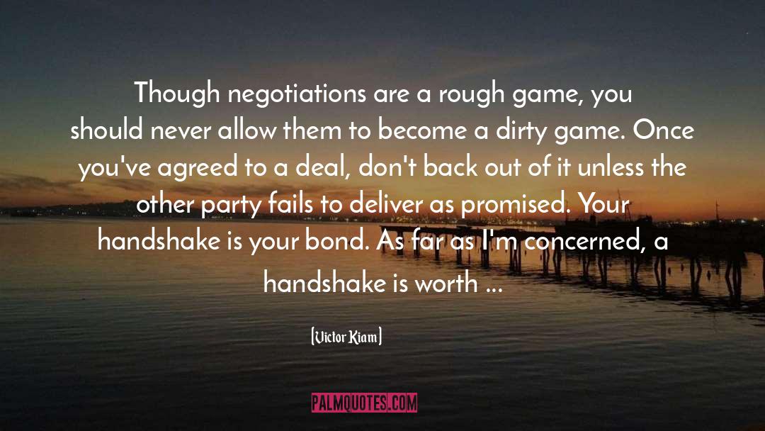 Negotiations quotes by Victor Kiam