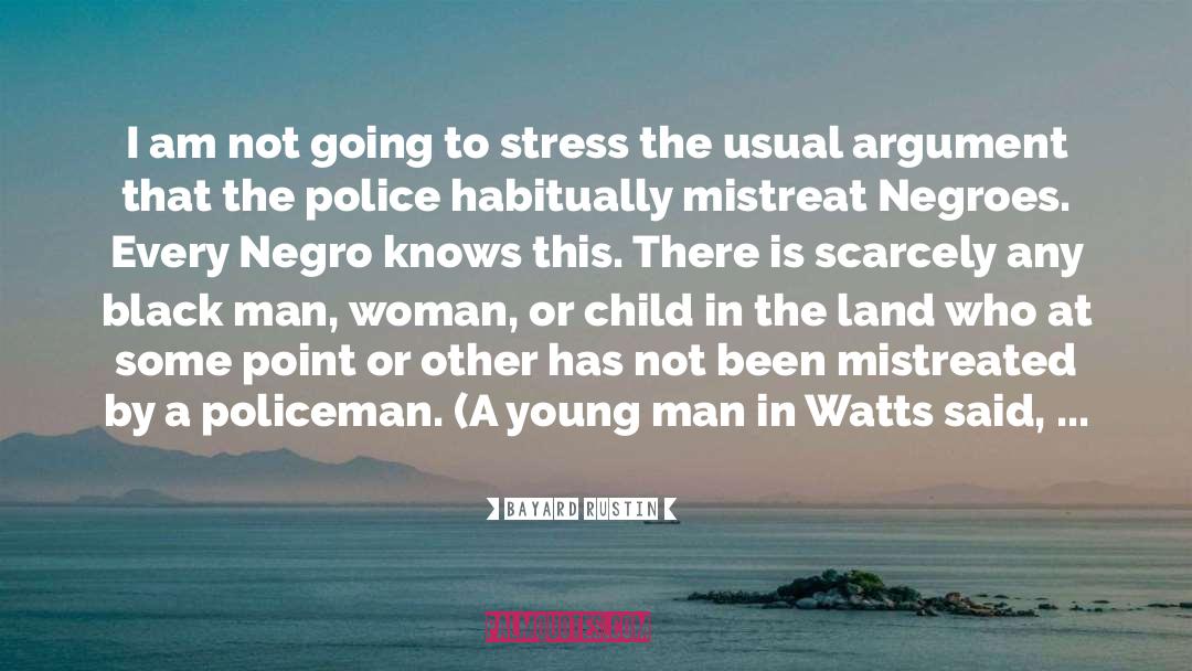 Negro quotes by Bayard Rustin