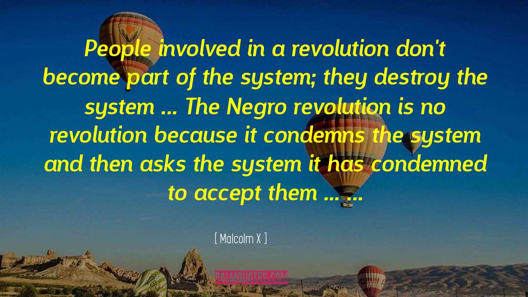 Negro quotes by Malcolm X