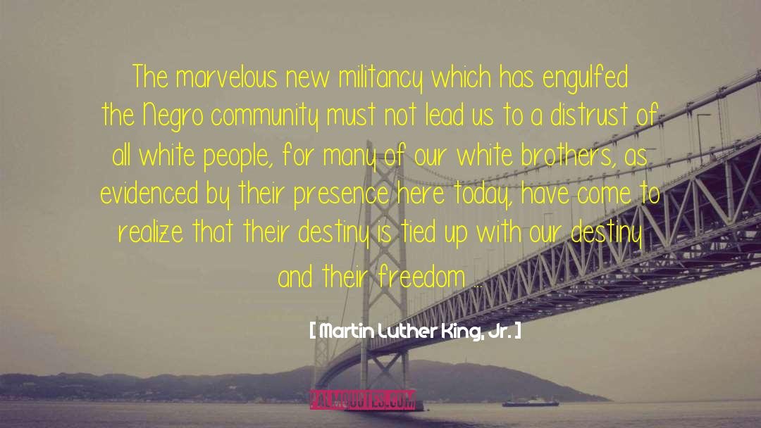 Negro quotes by Martin Luther King, Jr.