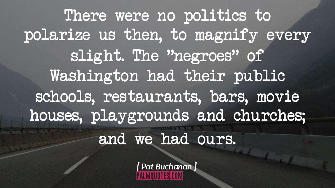 Negroes quotes by Pat Buchanan