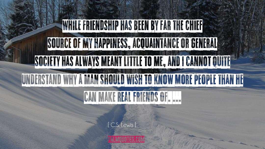 Neighbor Friendship quotes by C.S. Lewis
