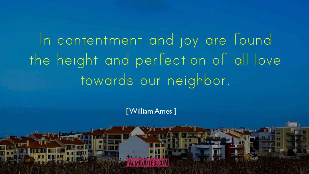 Neighbor Love quotes by William Ames