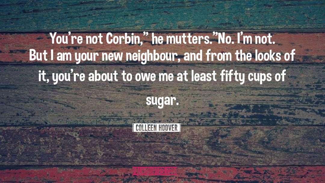 Neighbour quotes by Colleen Hoover