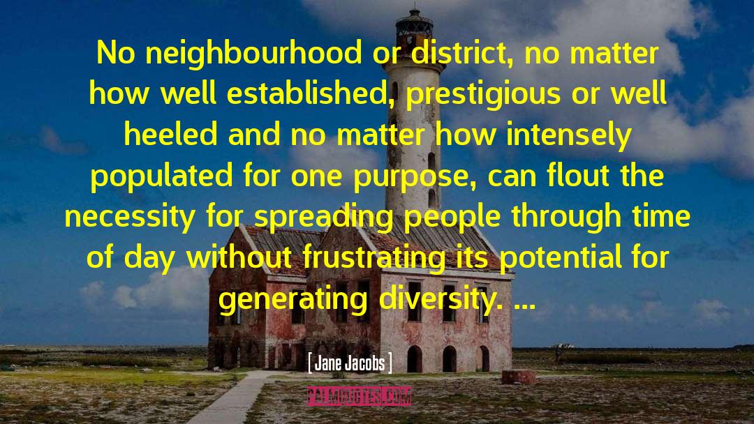 Neighbourhood quotes by Jane Jacobs