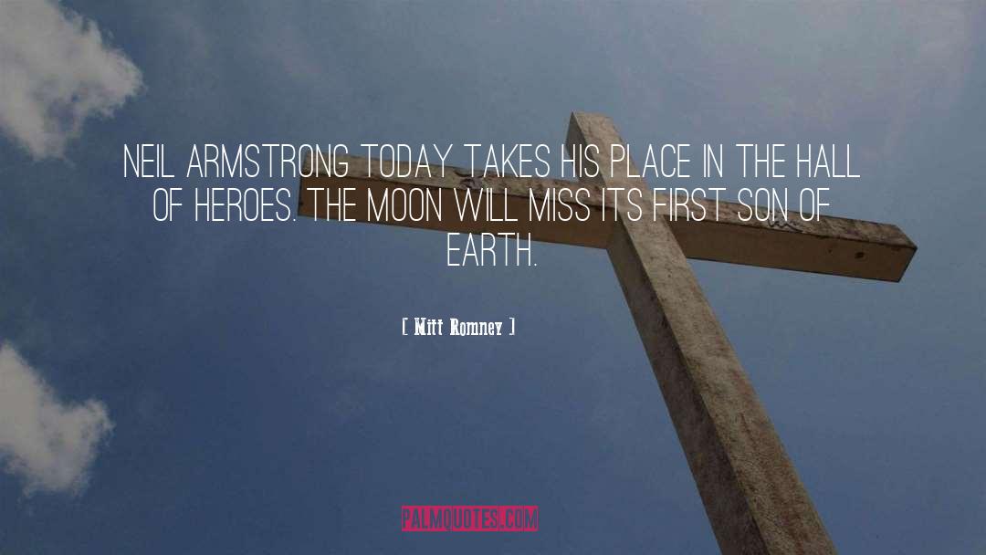 Neil Armstrong quotes by Mitt Romney