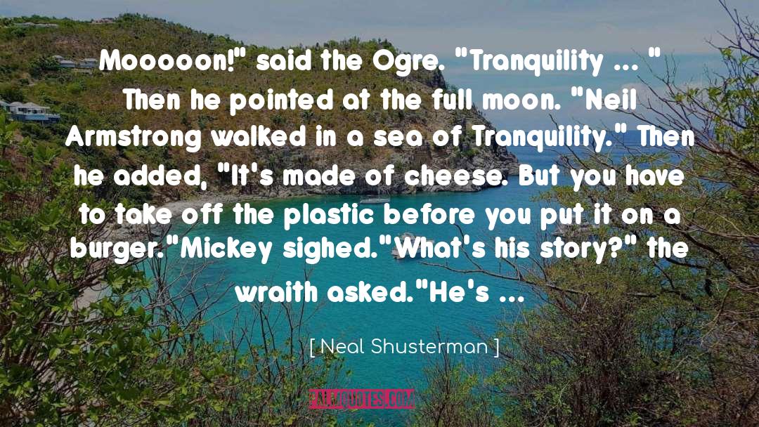 Neil Armstrong quotes by Neal Shusterman