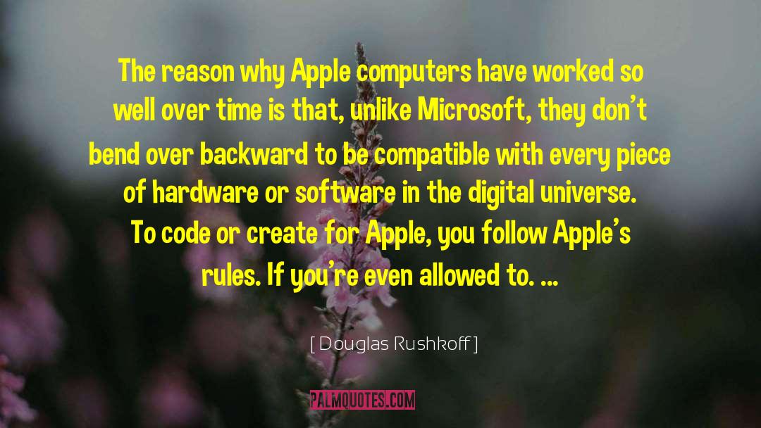 Neitzel Hardware quotes by Douglas Rushkoff