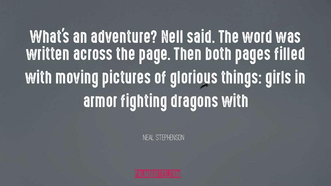 Nell quotes by Neal Stephenson