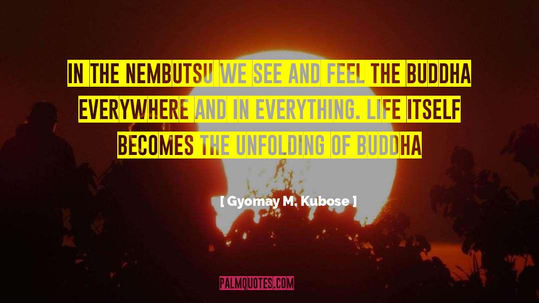 Nembutsu quotes by Gyomay M. Kubose