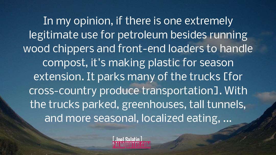 Nemt Transportation quotes by Joel Salatin