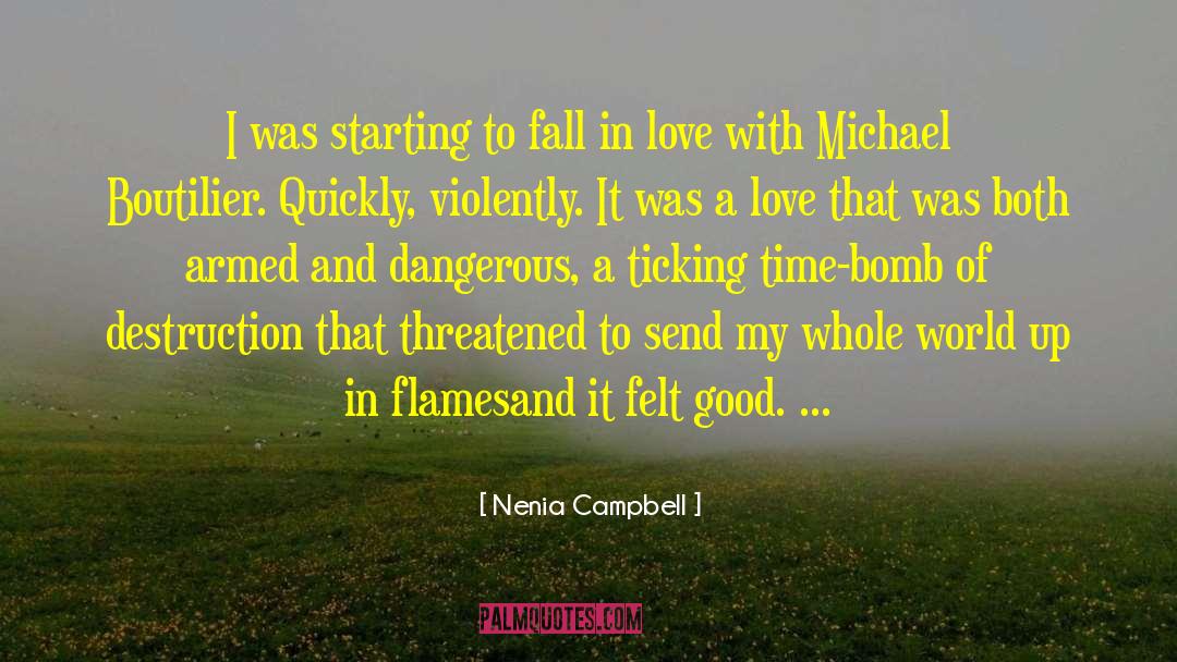 Nenia Campbell quotes by Nenia Campbell