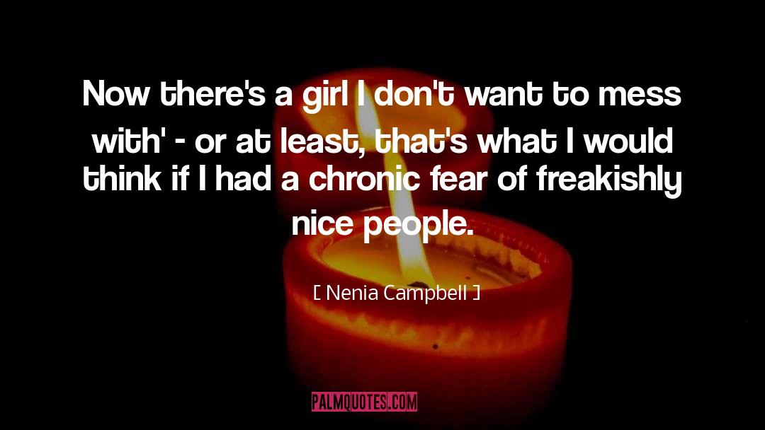 Nenia Campbell quotes by Nenia Campbell