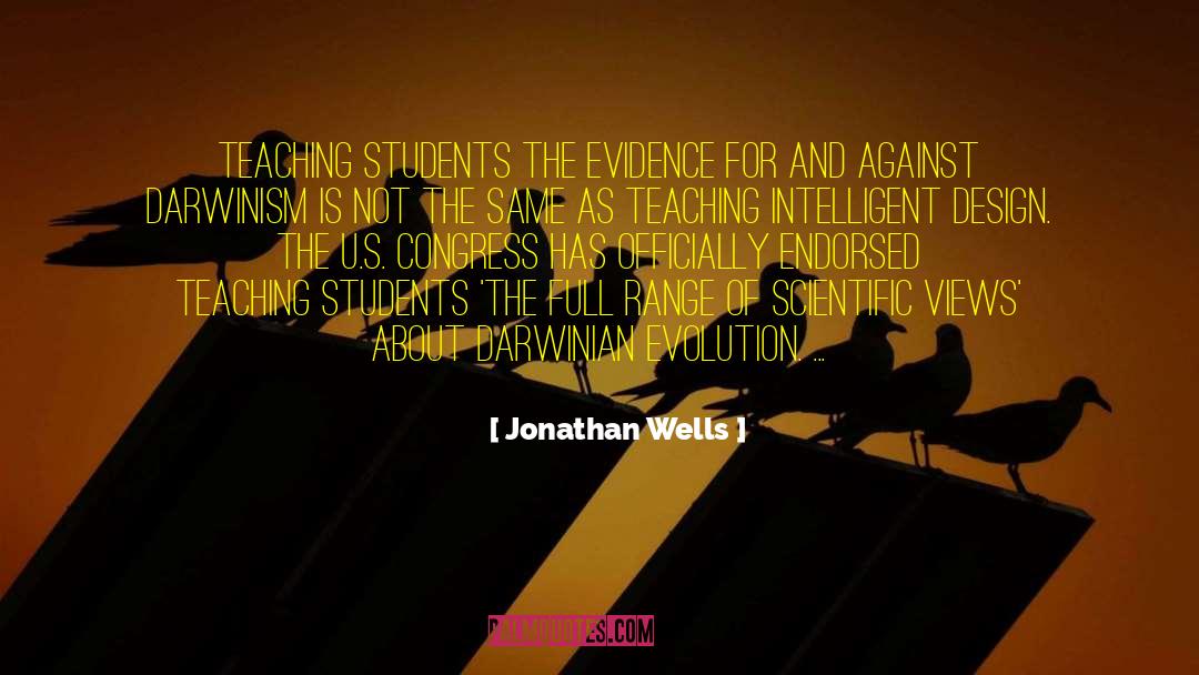 Neo Darwinism quotes by Jonathan Wells
