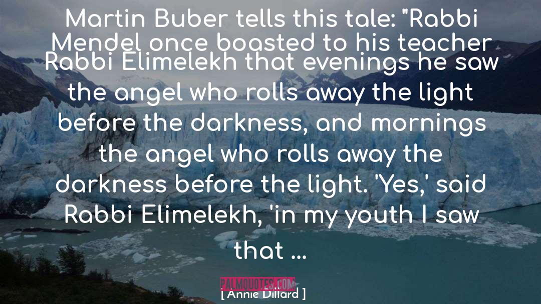 Neon Angel quotes by Annie Dillard