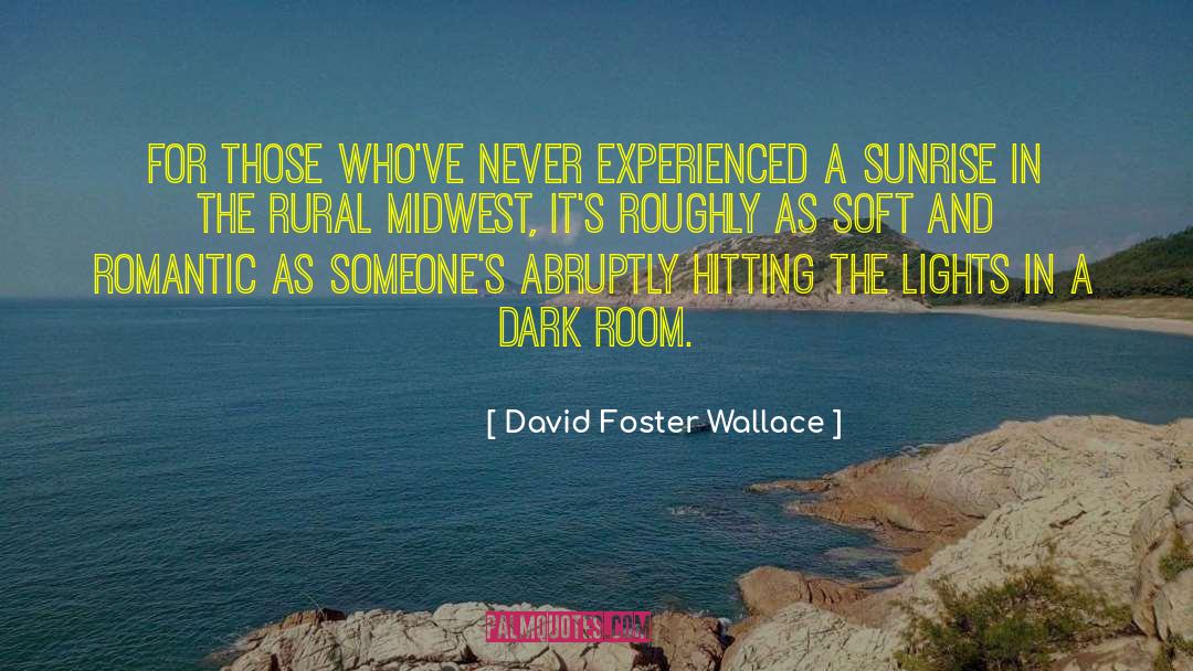 Neon Lights quotes by David Foster Wallace
