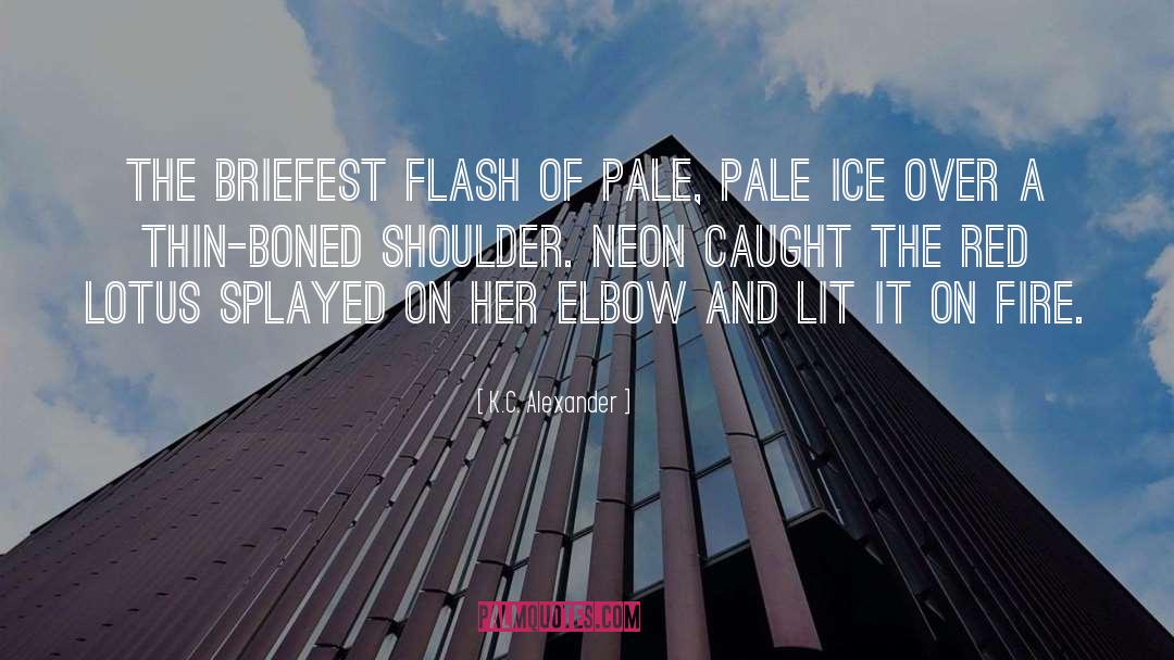 Neon quotes by K.C. Alexander