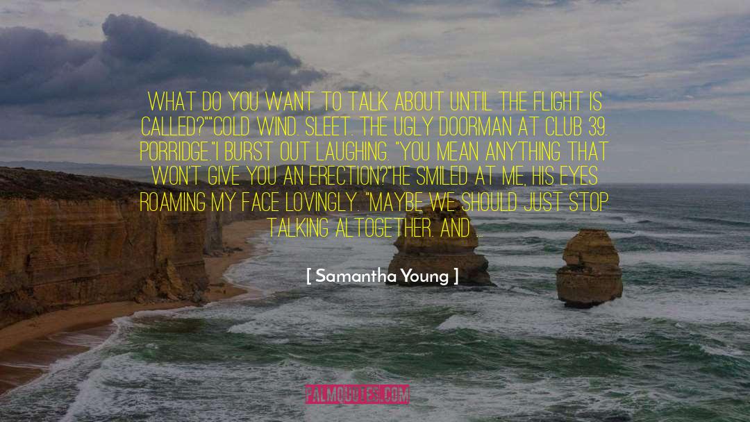 Neoprene Knee quotes by Samantha Young