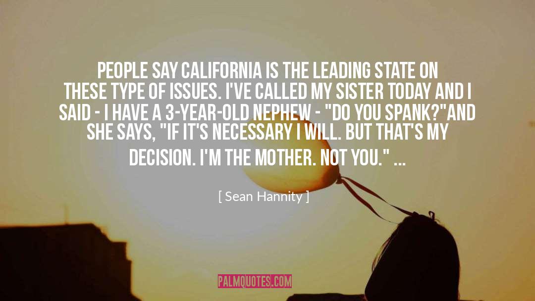 Nephew quotes by Sean Hannity