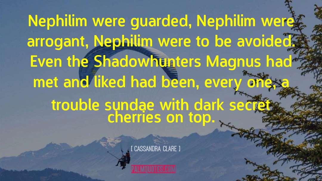 Nephilim quotes by Cassandra Clare