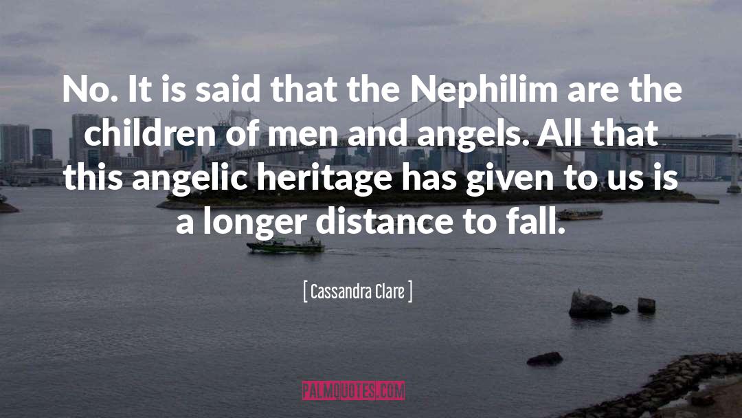 Nephilim quotes by Cassandra Clare