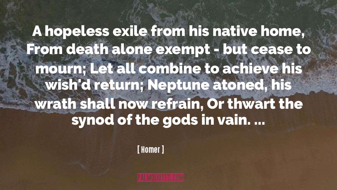 Neptune quotes by Homer