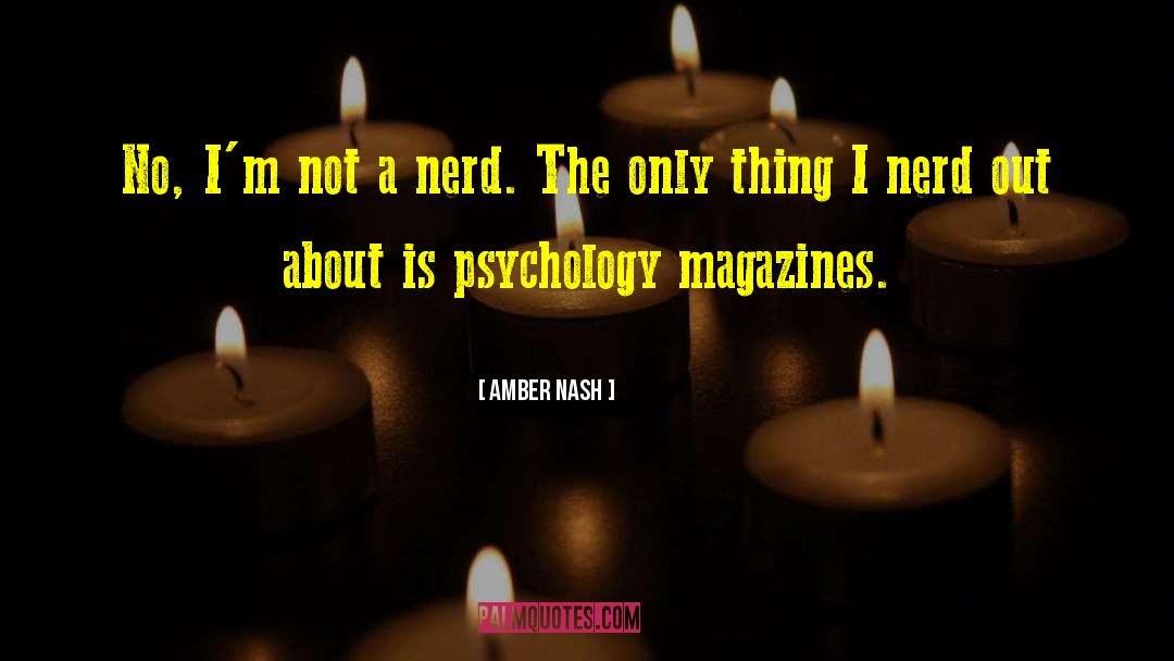 Nerd quotes by Amber Nash