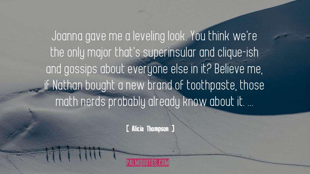 Nerds 2 quotes by Alicia Thompson