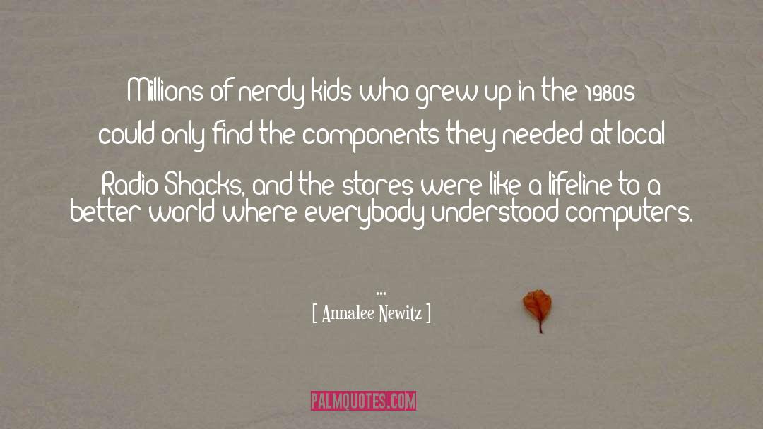 Nerdy Awesomeness quotes by Annalee Newitz