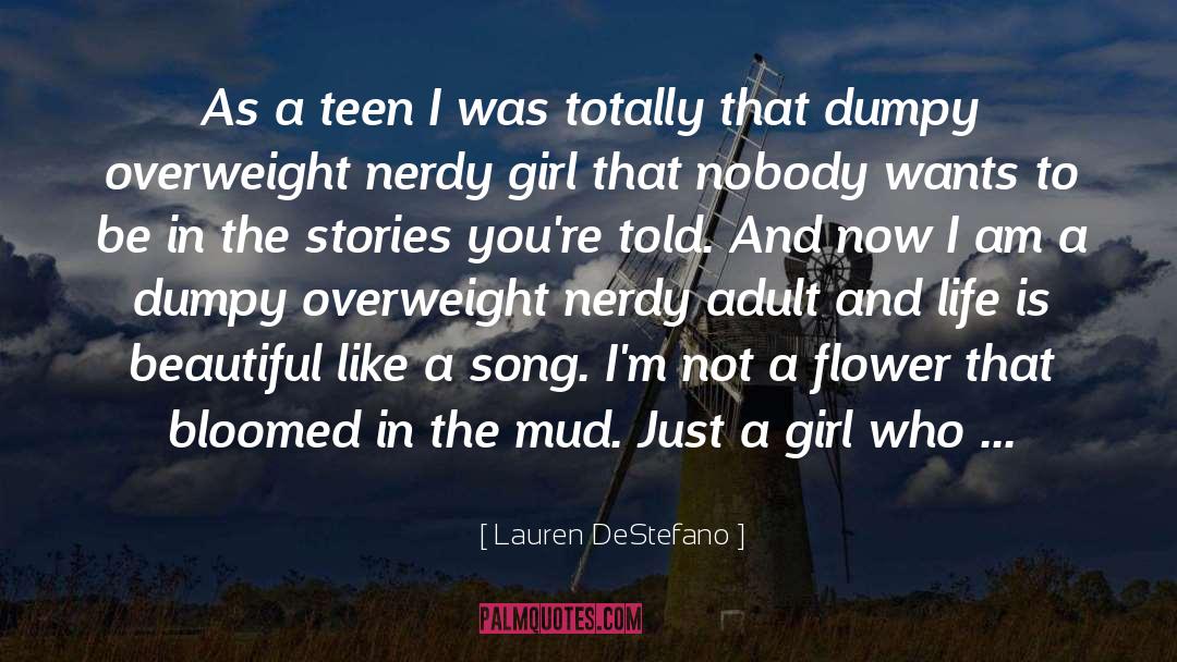 Nerdy Girl Ftw quotes by Lauren DeStefano