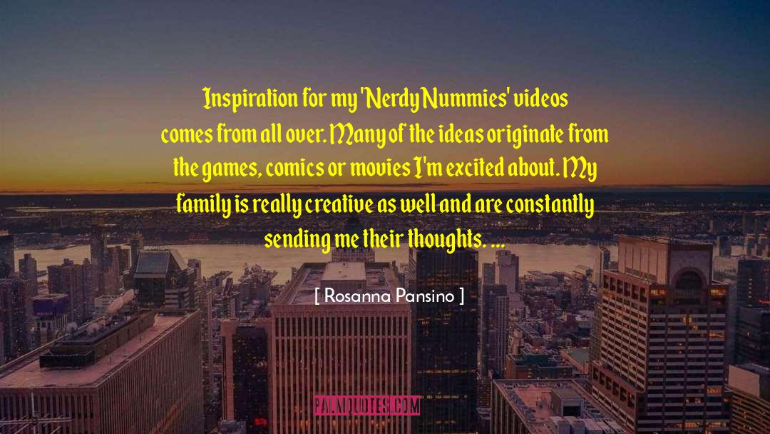 Nerdy quotes by Rosanna Pansino