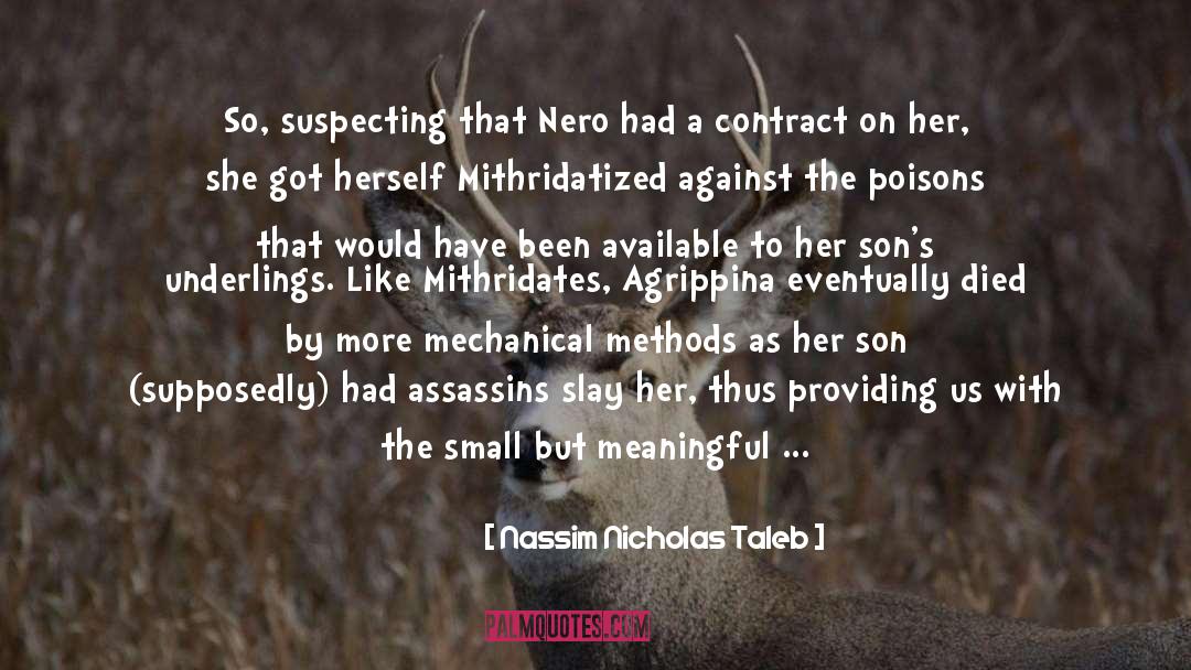 Nero quotes by Nassim Nicholas Taleb
