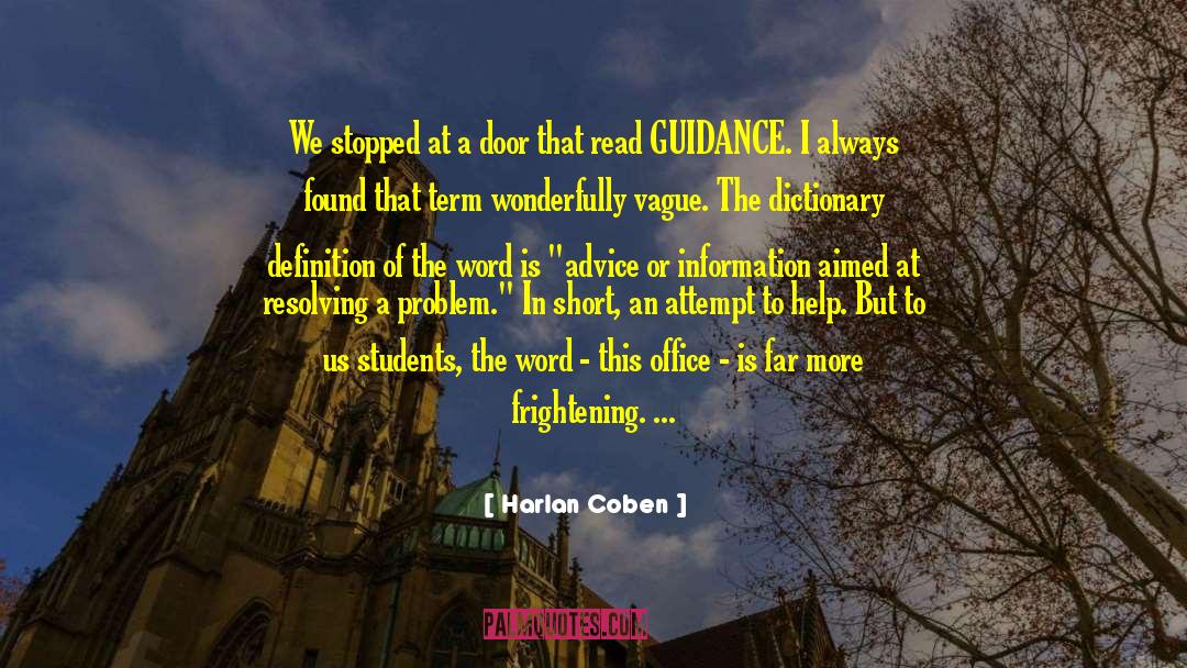 Nerurkar College quotes by Harlan Coben