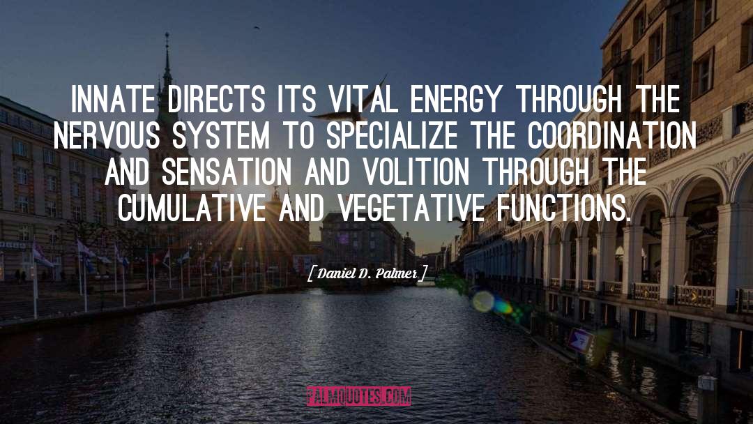 Nervous System quotes by Daniel D. Palmer